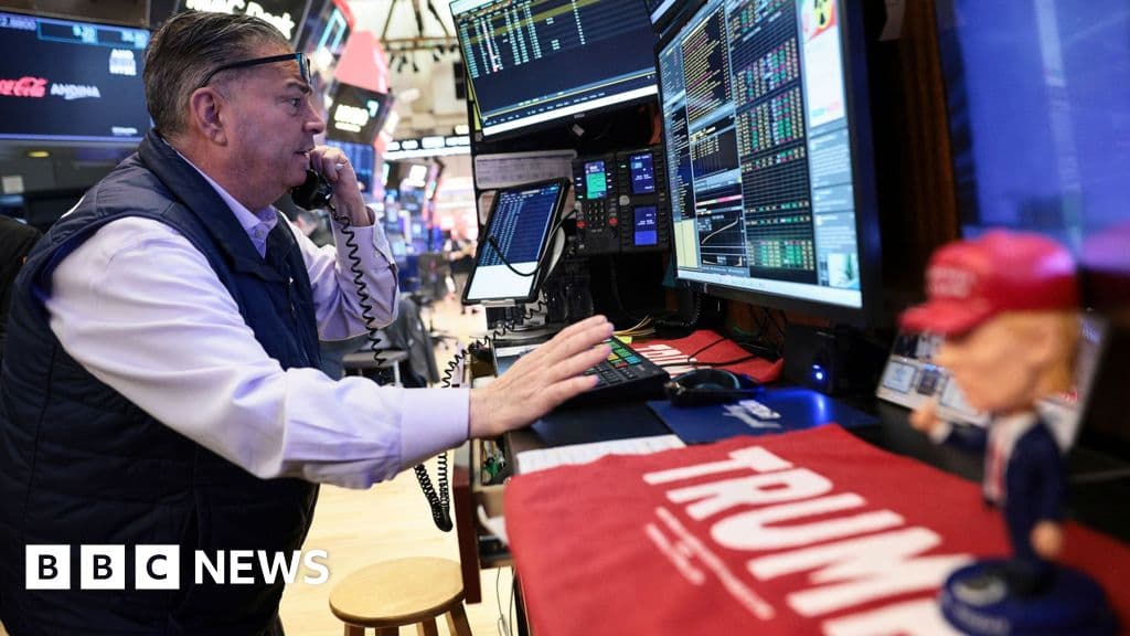Oil prices plunge and shares jump on US-Iran ceasefire plan - BBC