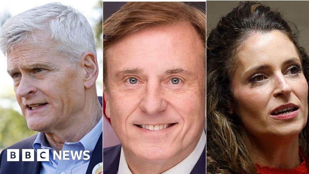 Bill Cassidy: Republican senator who voted to convict Trump battles for re-election in Louisiana - BBC
