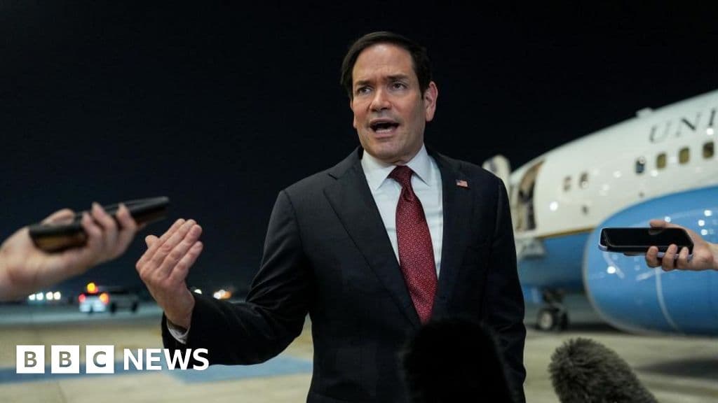 UN says it will evacuate sailors stranded in Strait of Hormuz, as Rubio warns against tolls - BBC