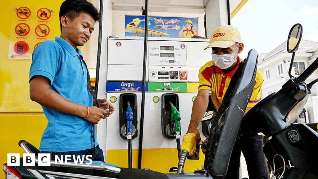 Oil prices choppy after expletive-laden Trump threat to Iran - BBC