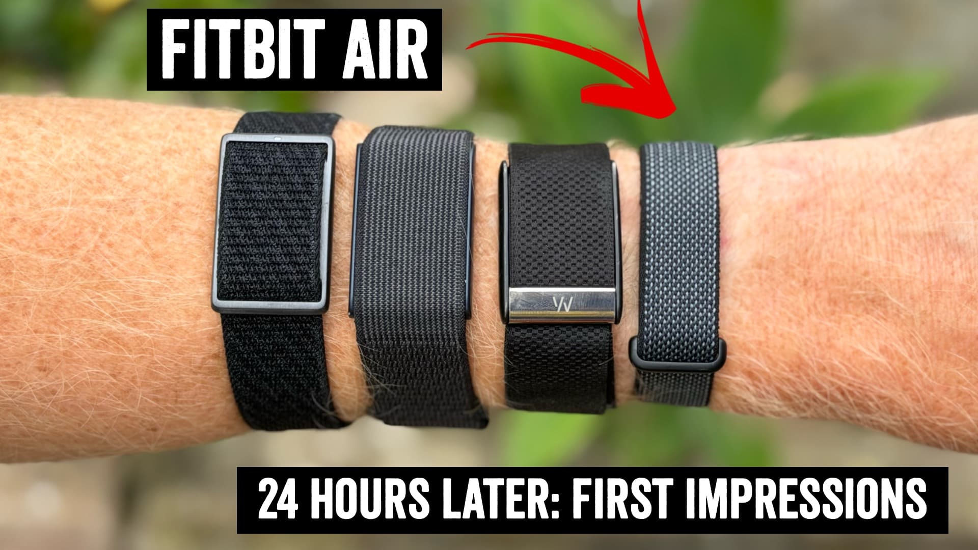 Fitbit Air: 24 Hours Later First Impressions - DC Rainmaker