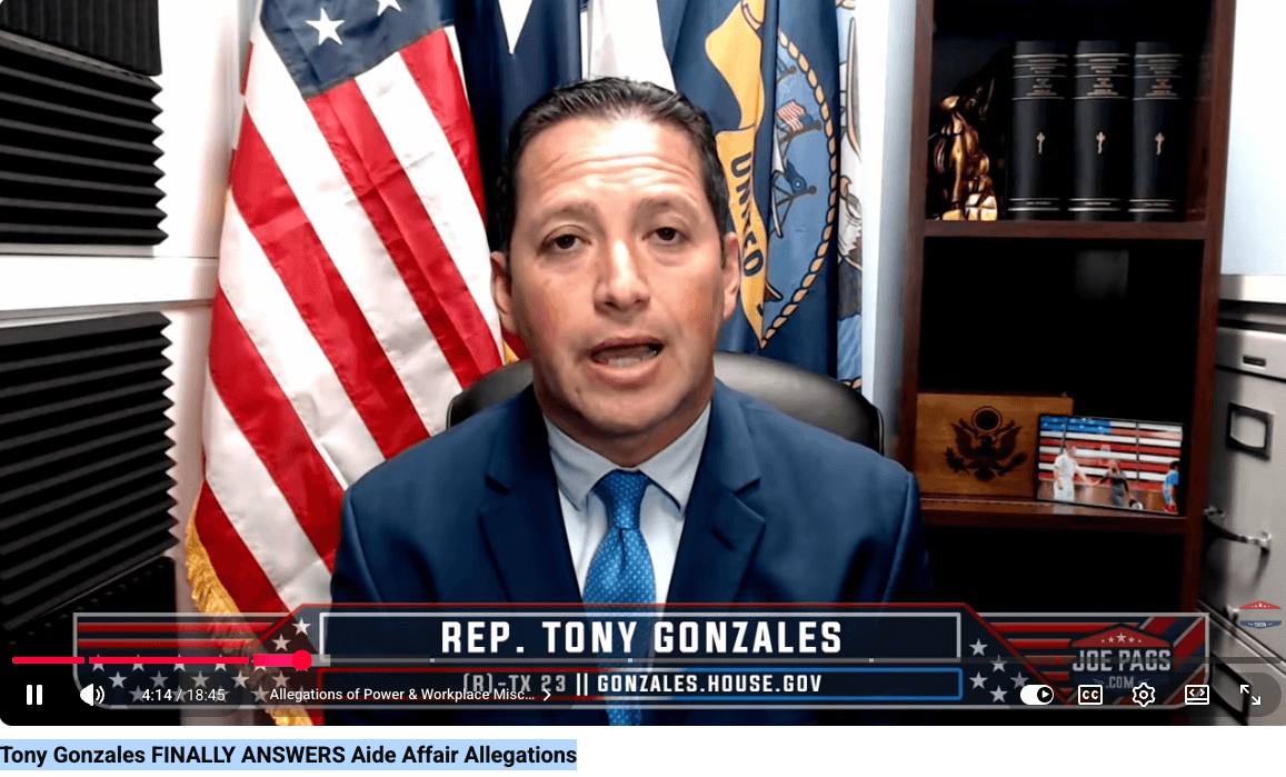 Tony Gonzales asked campaign aide for nude photos, sex in 2020, new texts show - San Antonio Express-News