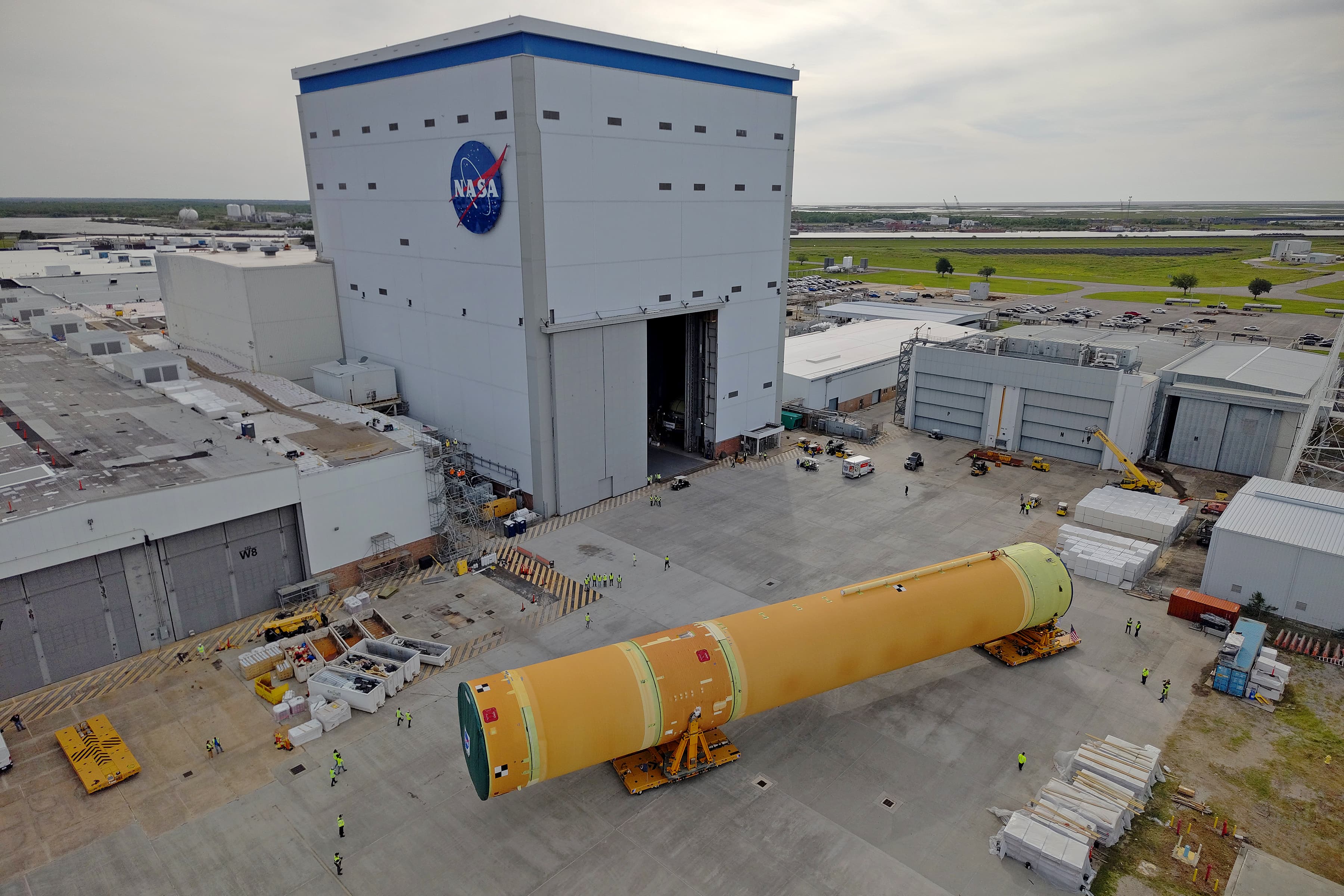 NASA Rolls Out Artemis III Moon Rocket Core Stage - NASA (.gov)