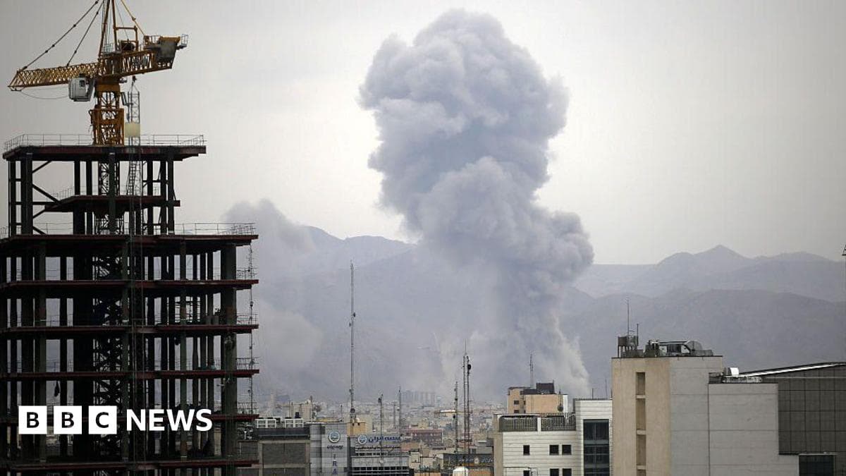 Explosions in Tehran as Hegseth says today will be 'most intense' day of strikes on Iran so far - BBC
