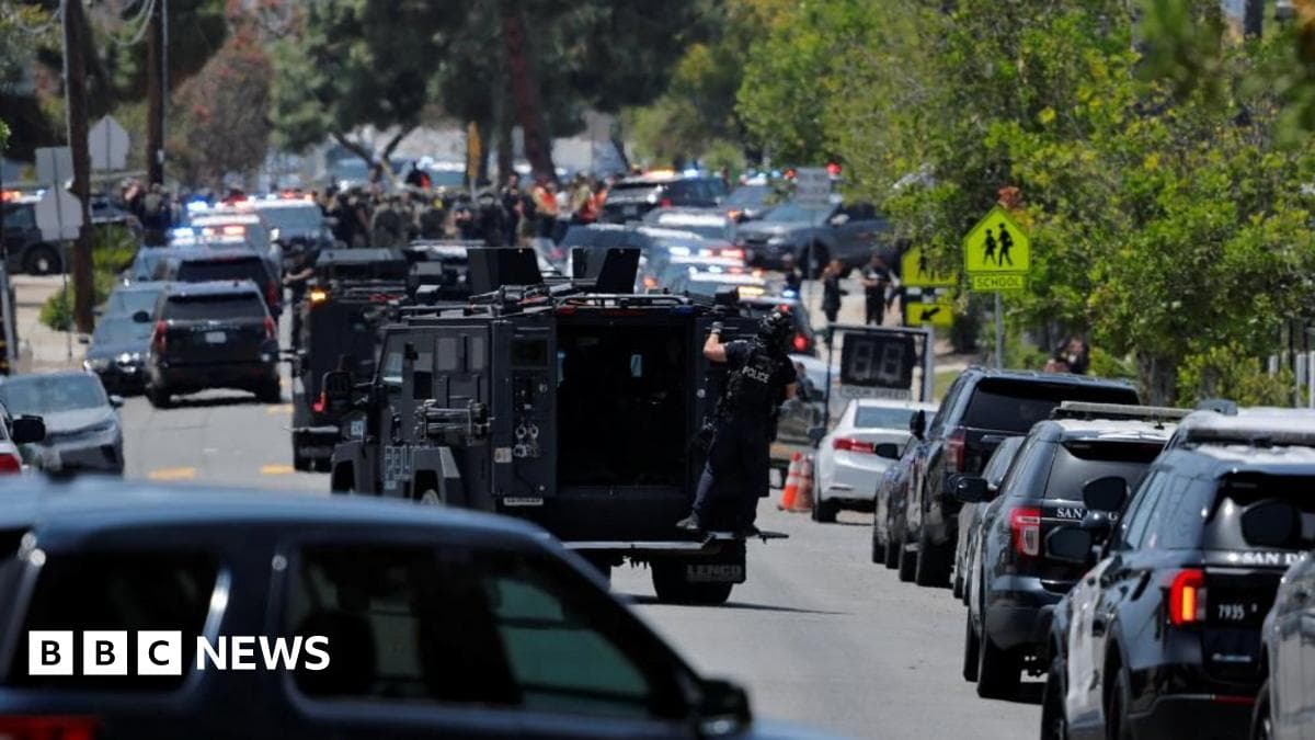 'Hate rhetoric' under investigation in San Diego mosque shooting by teen suspects, say police - BBC