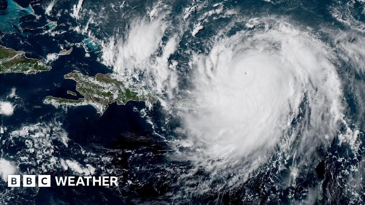 Below-average hurricane season forecast for 2026 as El Niño set to strengthen - BBC