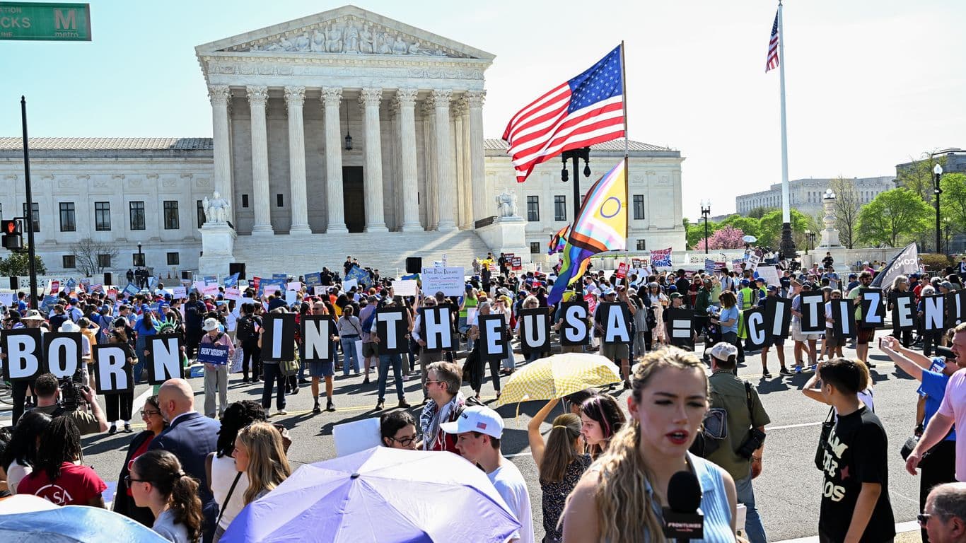 Supreme Court casts doubt on Trump's birthright citizenship order - axios.com