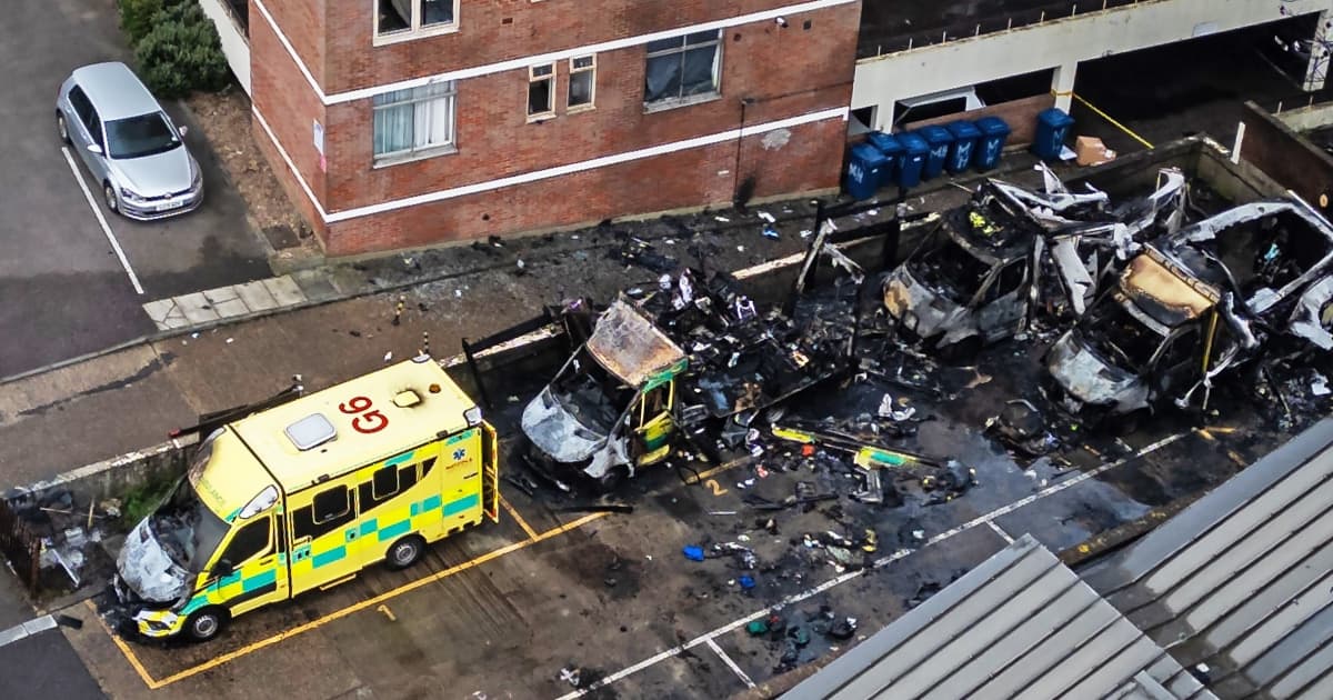 Jewish volunteer ambulances set on fire in London in apparent antisemitic attack - NBC News