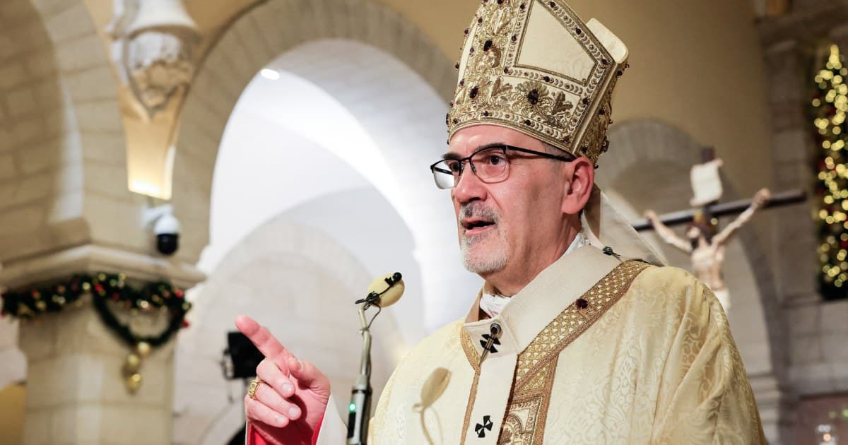 Israeli police block Catholic figures from Palm Sunday Mass at Jerusalem's Holy Sepulchre - NBC News