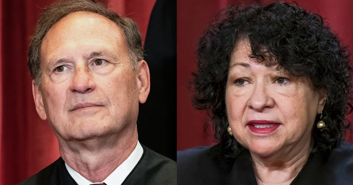 What led to an unusual courtroom clash between Justices Alito and Sotomayor - NBC News