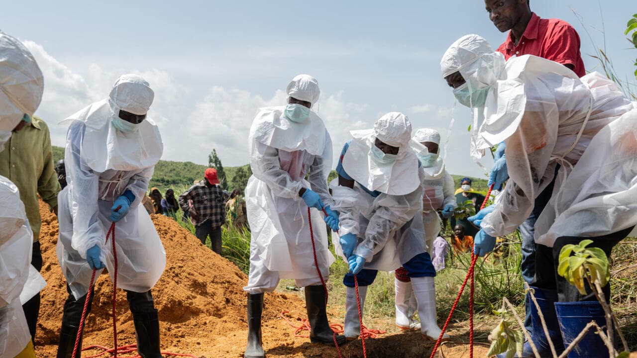 Suspected Ebola cases in eastern DR Congo top 900 as health workers struggle with aid cuts - France 24