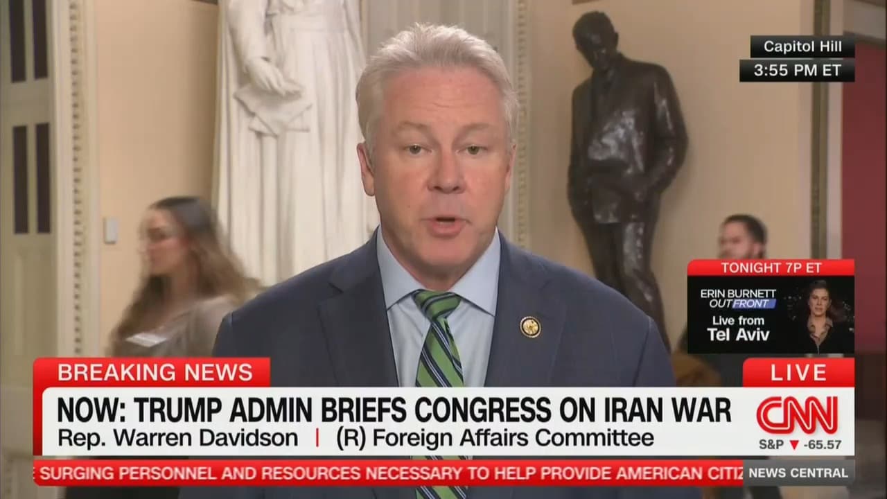‘Tired of the Endless Wars’: GOP Congressman Tells CNN Americans Are ‘Right to be Skeptical’ of Trump’s Iran Operation